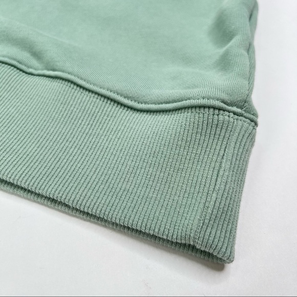 RARE Kenzo Paris Tiger Mint Green Embroidered Organic Terry Crewneck Sweater - Picture 9 of 16